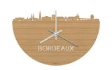 Skyline Klok Bordeaux Bamboe