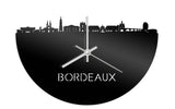 Skyline Klok Bordeaux Zwart Glanzend