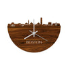 Skyline Klok Boston Palissander houten cadeau decoratie relatiegeschenk van WoodWideCities