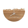 Skyline Klok Culemborg Eiken houten cadeau wanddecoratie relatiegeschenk van WoodWideCities