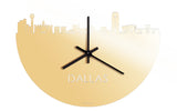 Skyline Klok Dallas Goud Metallic