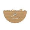 Skyline Klok Deurne Bamboe houten cadeau decoratie relatiegeschenk van WoodWideCities