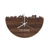 Skyline Klok Deurne Noten houten cadeau decoratie relatiegeschenk van WoodWideCities