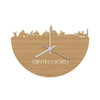 Skyline Klok Dinteloord Bamboe houten cadeau decoratie relatiegeschenk van WoodWideCities