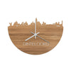 Skyline Klok Dinteloord Eiken houten cadeau decoratie relatiegeschenk van WoodWideCities