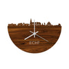 Skyline Klok Echt Palissander houten cadeau decoratie relatiegeschenk van WoodWideCities