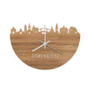 Skyline Klok Enkhuizen Eiken houten cadeau wanddecoratie relatiegeschenk van WoodWideCities