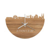 Skyline Klok Etten-Leur Eiken houten cadeau decoratie relatiegeschenk van WoodWideCities