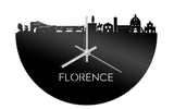 Skyline Klok Florence Zwart Glanzend