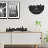 Skyline Klok Geertruidenberg Black Zwart houten cadeau decoratie relatiegeschenk van WoodWideCities