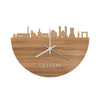 Skyline Klok Geleen Eiken houten cadeau decoratie relatiegeschenk van WoodWideCities