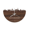 Skyline Klok Hoogezand Noten houten cadeau decoratie relatiegeschenk van WoodWideCities