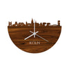 Skyline Klok Köln Palissander houten cadeau decoratie relatiegeschenk van WoodWideCities