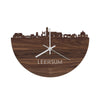 Skyline Klok Leersum Noten houten cadeau decoratie relatiegeschenk van WoodWideCities