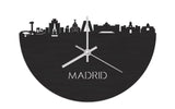 Skyline Klok Madrid Black