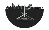 Skyline Klok Miami Beach Black