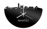 Skyline Klok Nantes Zwart Glanzend