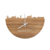 Skyline Klok Nunspeet Eiken houten cadeau decoratie relatiegeschenk van WoodWideCities