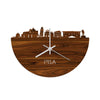 Skyline Klok Pisa Palissander houten cadeau decoratie relatiegeschenk van WoodWideCities