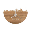 Skyline Klok Putten Eiken houten cadeau decoratie relatiegeschenk van WoodWideCities