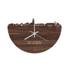 Skyline Klok Roden Noten houten cadeau decoratie relatiegeschenk van WoodWideCities