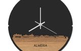 Skyline Klok Rond Almeria Eiken