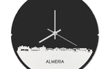 Skyline Klok Rond Almeria Wit Glanzend