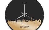 Skyline Klok Rond Bologna Goud Metallic