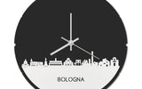 Skyline Klok Rond Bologna Wit Glanzend