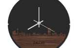 Skyline Klok Rond Dallas Noten