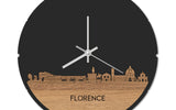 Skyline Klok Rond Florence Eiken