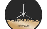 Skyline Klok Rond Montpellier Goud Metallic