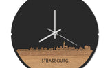 Skyline Klok Rond Strasbourg Eiken