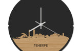 Skyline Klok Rond Tenerife Bamboe