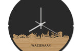 Skyline Klok Rond Wassenaar Bamboe