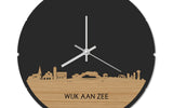 Skyline Klok Rond Wijk aan Zee Bamboe