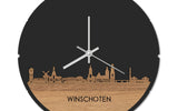 Skyline Klok Rond Winschoten Eiken