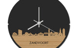 Skyline Klok Rond Zandvoort Bamboe