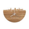 Skyline Klok Schagen Eiken houten cadeau wanddecoratie relatiegeschenk van WoodWideCities