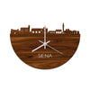 Skyline Klok Siena Palissander houten cadeau decoratie relatiegeschenk van WoodWideCities