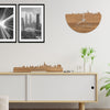 Skyline Klok Strasbourg Eiken houten cadeau decoratie relatiegeschenk van WoodWideCities