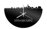 Skyline Klok Strasbourg Zwart Glanzend