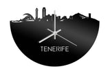 Skyline Klok Tenerife Zwart Glanzend