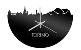 Skyline Klok Torino Zwart Glanzend