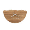 Skyline Klok Toulouse Eiken houten cadeau decoratie relatiegeschenk van WoodWideCities