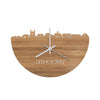 Skyline Klok Uithoorn Eiken houten cadeau decoratie relatiegeschenk van WoodWideCities