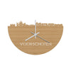 Skyline Klok Voorschoten Bamboe houten cadeau decoratie relatiegeschenk van WoodWideCities