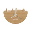 Skyline Klok Vught Bamboe houten cadeau decoratie relatiegeschenk van WoodWideCities