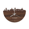 Skyline Klok Vught Noten houten cadeau decoratie relatiegeschenk van WoodWideCities