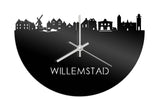 Skyline Klok Willemstad Zwart Glanzend